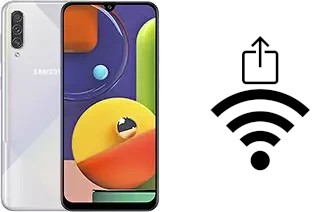 Come generare un codice QR con la password Wi-Fi su un Samsung Galaxy A50s