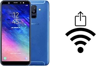 Come generare un codice QR con la password Wi-Fi su un Samsung Galaxy A6+ (2018)