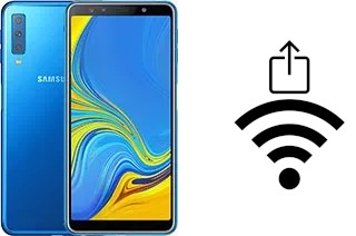 Come generare un codice QR con la password Wi-Fi su un Samsung Galaxy A7 (2018)