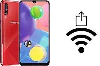 Come generare un codice QR con la password Wi-Fi su un Samsung Galaxy A70s