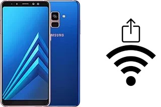 Come generare un codice QR con la password Wi-Fi su un Samsung Galaxy A8+ (2018)