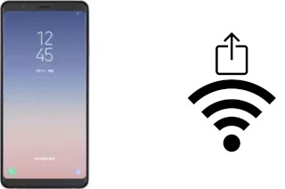 Come generare un codice QR con la password Wi-Fi su un Samsung Galaxy A9 Star