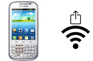 Come generare un codice QR con la password Wi-Fi su un Samsung Galaxy Chat B5330