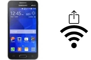 Come generare un codice QR con la password Wi-Fi su un Samsung Galaxy Core 2 Duos