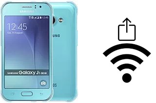 Come generare un codice QR con la password Wi-Fi su un Samsung Galaxy J1 Ace