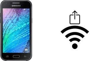 Come generare un codice QR con la password Wi-Fi su un Samsung Galaxy J1 mini