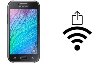 Come generare un codice QR con la password Wi-Fi su un Samsung Galaxy J1