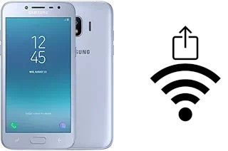 Come generare un codice QR con la password Wi-Fi su un Samsung Galaxy J2 Pro (2018)