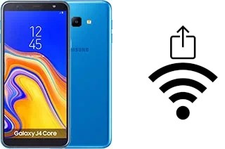 Come generare un codice QR con la password Wi-Fi su un Samsung Galaxy J4 Core