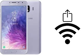 Come generare un codice QR con la password Wi-Fi su un Samsung Galaxy J4