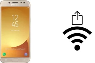 Come generare un codice QR con la password Wi-Fi su un Samsung Galaxy J5 Pro