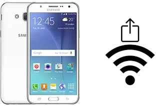 Come generare un codice QR con la password Wi-Fi su un Samsung Galaxy J5