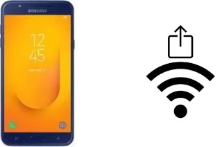 Come generare un codice QR con la password Wi-Fi su un Samsung Galaxy J7 Duo (2018)