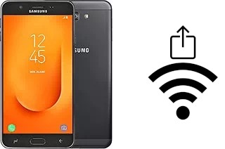 Come generare un codice QR con la password Wi-Fi su un Samsung Galaxy J7 Prime 2