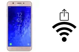 Come generare un codice QR con la password Wi-Fi su un Samsung Galaxy J7 Refine (2018)