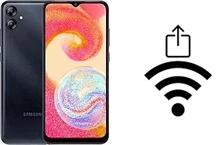 Come generare un codice QR con la password Wi-Fi su un Samsung Galaxy M04