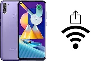 Come generare un codice QR con la password Wi-Fi su un Samsung Galaxy M11