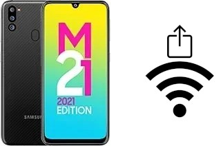 Come generare un codice QR con la password Wi-Fi su un Samsung Galaxy M21 2021