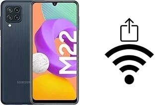 Come generare un codice QR con la password Wi-Fi su un Samsung Galaxy M22