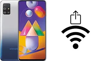 Come generare un codice QR con la password Wi-Fi su un Samsung Galaxy M31s