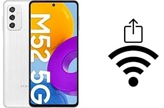 Come generare un codice QR con la password Wi-Fi su un Samsung Galaxy M52 5G