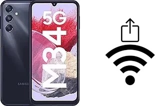 Come generare un codice QR con la password Wi-Fi su un Samsung Galaxy M34 5G