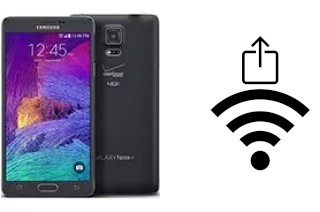 Come generare un codice QR con la password Wi-Fi su un Samsung Galaxy Note 4 (USA)