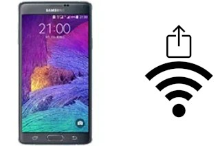 Come generare un codice QR con la password Wi-Fi su un Samsung Galaxy Note 4 Duos