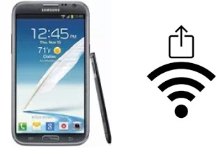 Come generare un codice QR con la password Wi-Fi su un Samsung Galaxy Note II CDMA