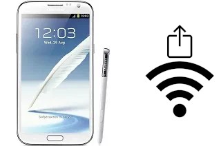 Come generare un codice QR con la password Wi-Fi su un Samsung Galaxy Note II N7100