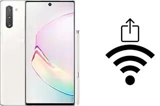 Come generare un codice QR con la password Wi-Fi su un Samsung Galaxy Note10