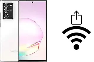 Come generare un codice QR con la password Wi-Fi su un Samsung Galaxy Note20+ 5G