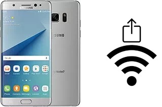 Come generare un codice QR con la password Wi-Fi su un Samsung Galaxy Note7 (USA)