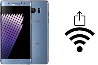 Come generare un codice QR con la password Wi-Fi su un Samsung Galaxy Note7