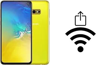 Come generare un codice QR con la password Wi-Fi su un Samsung Galaxy S10e