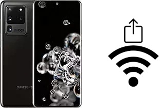 Come generare un codice QR con la password Wi-Fi su un Samsung Galaxy S20 Ultra 5G