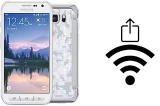 Come generare un codice QR con la password Wi-Fi su un Samsung Galaxy S6 active