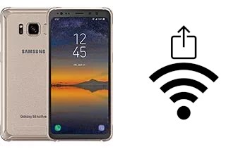 Come generare un codice QR con la password Wi-Fi su un Samsung Galaxy S8 Active