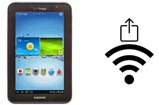 Come generare un codice QR con la password Wi-Fi su un Samsung Galaxy Tab 2 7.0 I705