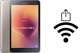 Come generare un codice QR con la password Wi-Fi su un Samsung Galaxy Tab A 8.0 (2017)