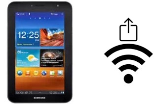 Come generare un codice QR con la password Wi-Fi su un Samsung P6210 Galaxy Tab 7.0 Plus