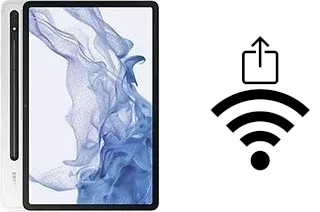 Come generare un codice QR con la password Wi-Fi su un Samsung Galaxy Tab S8