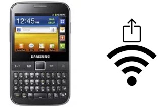 Come generare un codice QR con la password Wi-Fi su un Samsung Galaxy Y Pro B5510