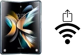 Come generare un codice QR con la password Wi-Fi su un Samsung Galaxy Z Fold4