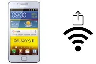 Come generare un codice QR con la password Wi-Fi su un Samsung I9100G Galaxy S II