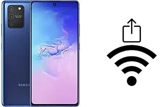 Come generare un codice QR con la password Wi-Fi su un Samsung Galaxy S10 Lite