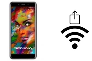 Come generare un codice QR con la password Wi-Fi su un Senwa Inizio lte