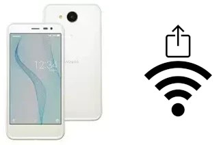 Come generare un codice QR con la password Wi-Fi su un Sharp Aquos ea