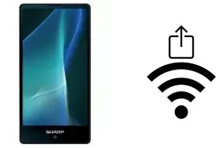 Come generare un codice QR con la password Wi-Fi su un Sharp Aquos Mini SH-M03