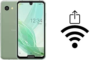 Come generare un codice QR con la password Wi-Fi su un Sharp Aquos R2 compact